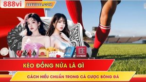 Kèo Đồng Nửa Là Gì - Cách Hiểu Chuẩn Trong Cá Cược Bóng Đá