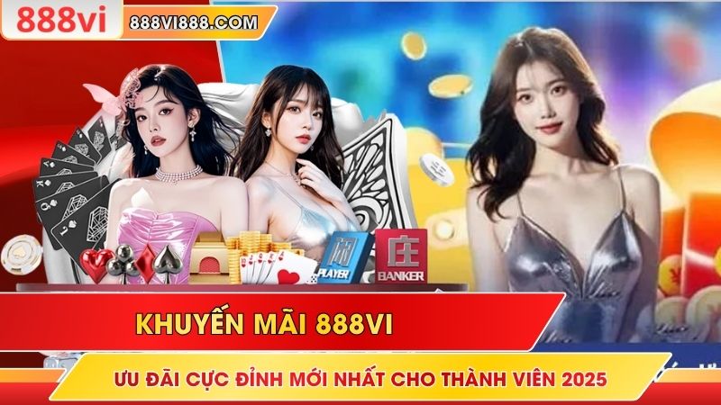Khuyến Mãi 888VI Ưu Đãi Cực Đỉnh Mới Nhất Cho Thành Viên 2025